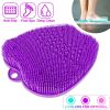 Shower Foot Scrubber Foot Massager Exfoliation Cleaner Mat Improve Foot Circulation Scrubber Foot Pain Relief Mat